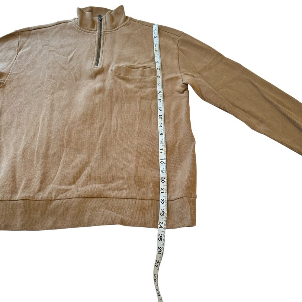 Banana Republic Turtleneck Mens Tan Long Sleeve Pullover Sweater Size M - Picture 7 of 10